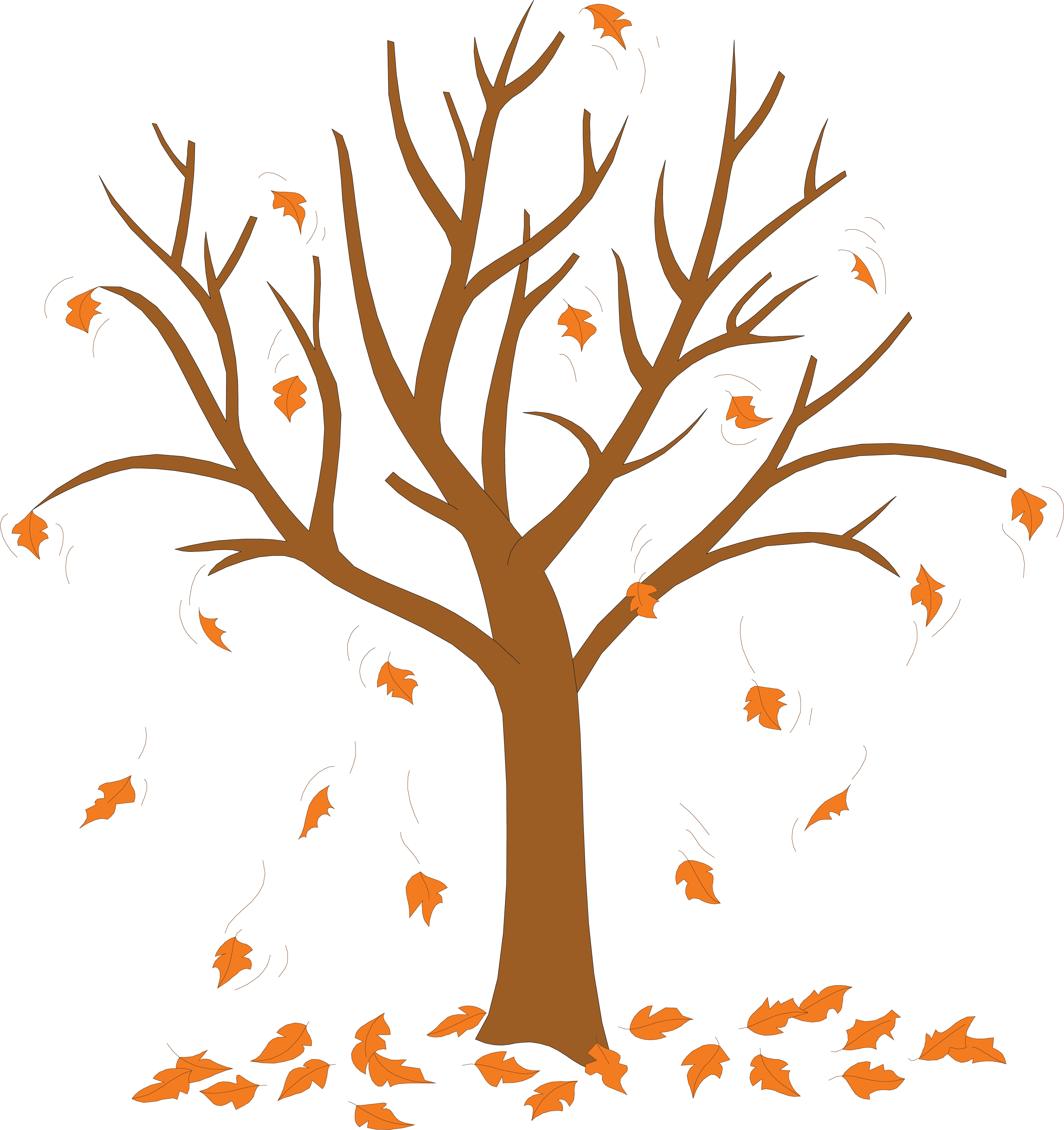 clip art of tree with no leaves - photo #22